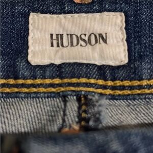 Hudson Jeans Blue Denim with Contrasting Stitching